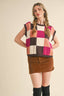 Brown Fuchsia Multi