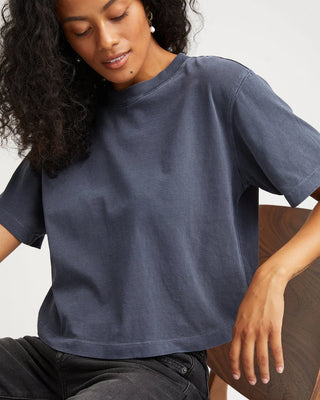 Cindy Relaxed Crop Tee