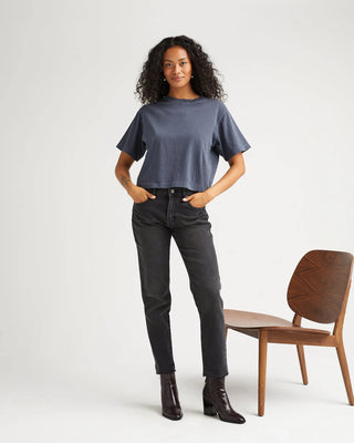 Cindy Relaxed Crop Tee