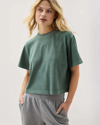 Cindy Relaxed Crop Tee