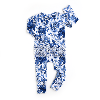 Gigi and Max - Hattie RUFFLE ZIP Bamboo Sleepes Little
