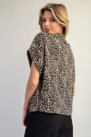 The Reign Leopard Top