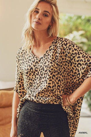 Lani Leopard Blouse