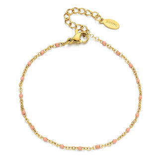 Carly Enamel Ball Chain Bracelet