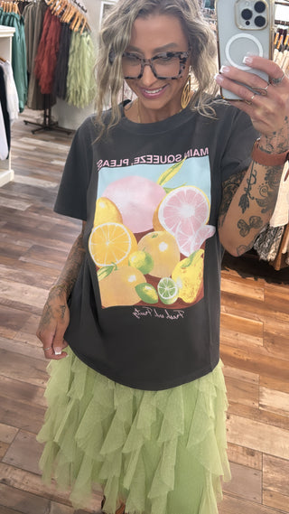 Main Squeeze Oversized Boyfriend Tee