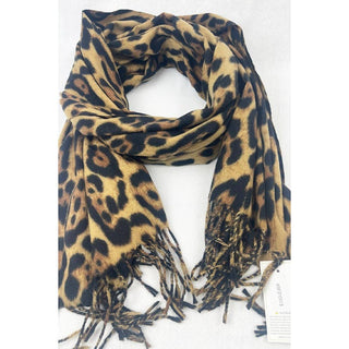 The Leopard Print Long Scarf