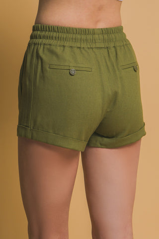 Lucy Linen Blend Shorts