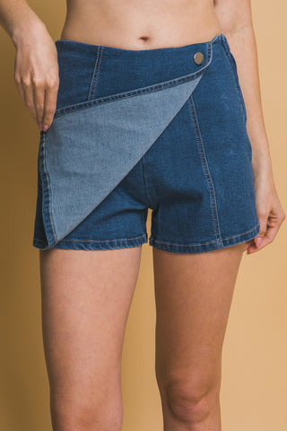 Melody Denim Skort