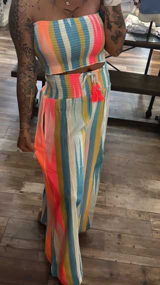 Niby Colorful Tube Top