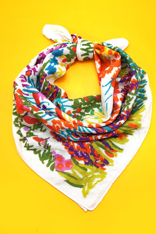 The Floral scarf