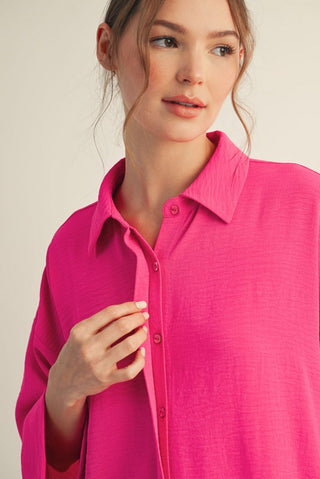 Greta Collared 3/4 Sleeve
