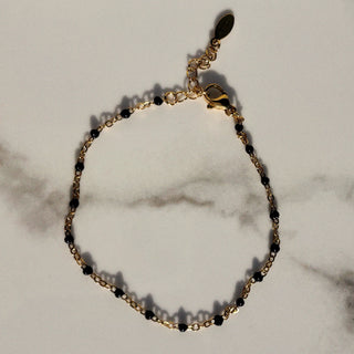 Carly Enamel Ball Chain Bracelet