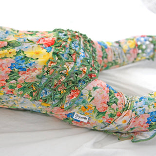 Gigi and Max - Joanna RUFFLE ZIP Bamboo One Piece Floral Baby Clothing