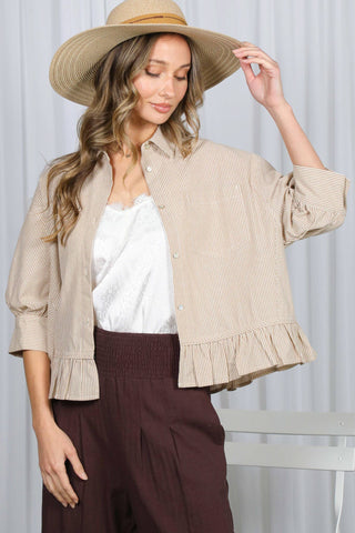 The Charlotte Stripe Top