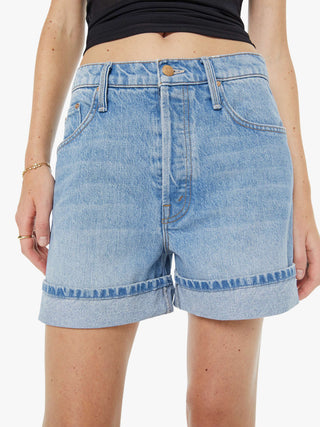 The Culotte Cuffed Short- Snacks By Mother Denim