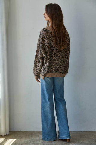 The Animal Print Cardigan