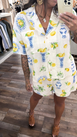 Lucy Lemon Top