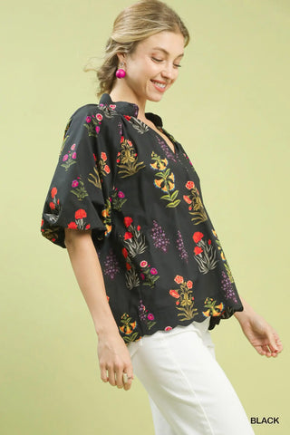 The Autumn Garden Top