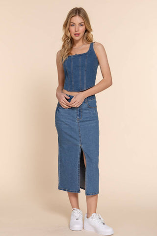 The Dakota Denim Top