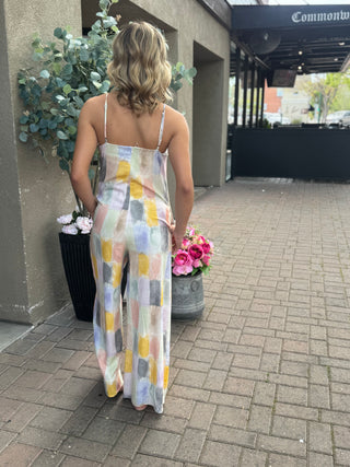 Petrichor Wide Leg Jumpsuit