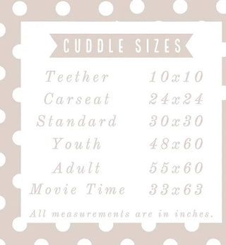 Cuddle Couture - Peachy embossed 