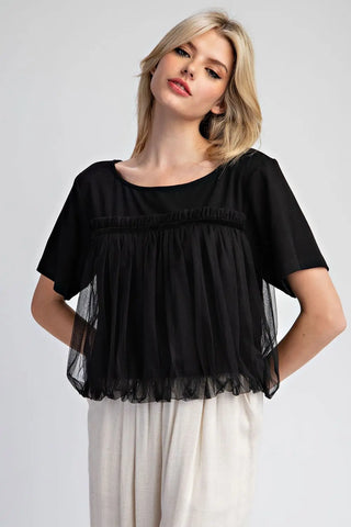 The Tiffany Tulle Top