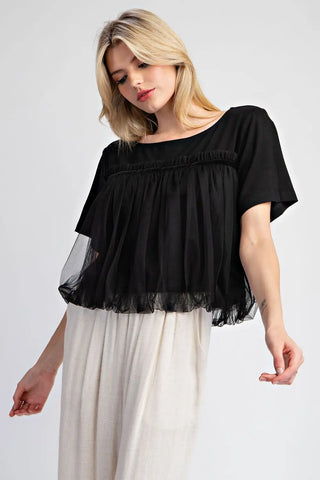 The Tiffany Tulle Top