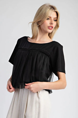 The Tiffany Tulle Top