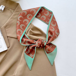 Retro Geometric Scarve