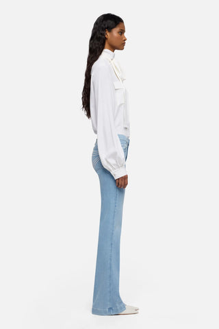 Dojo Slim Illusion- Indigo Bloom- 7 For All Mankind