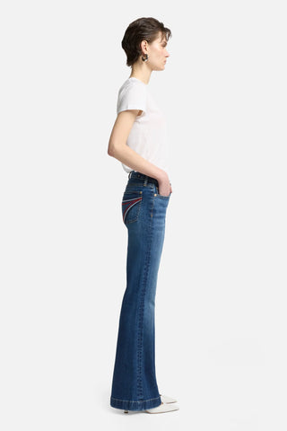 Dojo Slim Illusion Flare Royalty 7 For All Mankind
