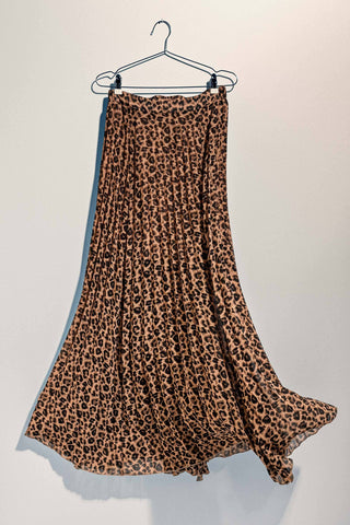 The Delilah Leopard Skirt