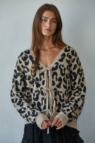 The Blair Tie-Front Sweater