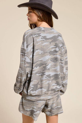 Free Bird America Fly High Graphic French Terry Pullover
