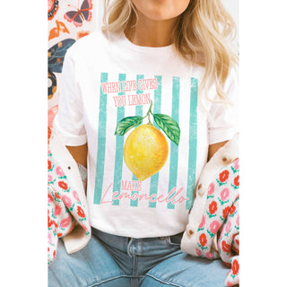 WHEN LIFE GIVES YOU LEMON MAKE LEMONCELLO Graphic Tee