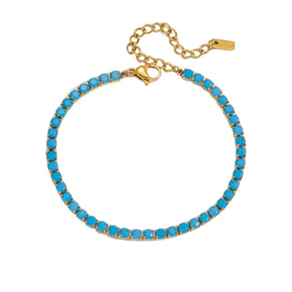 Aruba Turquoise Tennis Bracelet