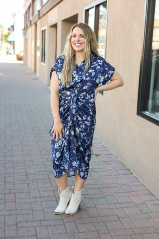 Tori Dress- Indigo