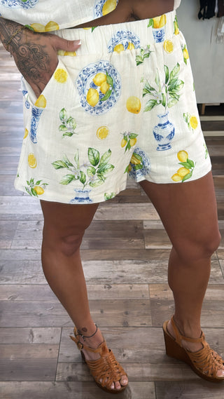 Lucy Lemon Shorts