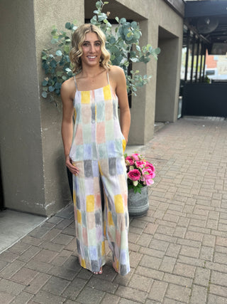 Petrichor Wide Leg Jumpsuit