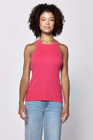 Dear John- Tamia Racerback Tank- Rasberry