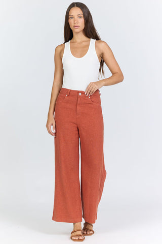 Audrey Linen Pant