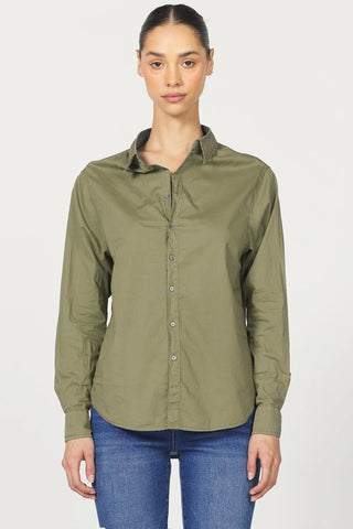 LOLITA POPLIN SHIRT-Vetiver
