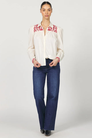 Nasrin Novelty Top