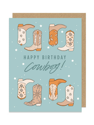 Cowboy Birthday Greeting Card