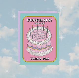 Leo Funny Birthday Card
