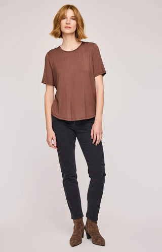 Brielle T-Shirt- Brunette