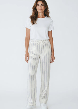 Elliott Lounge Pant Savoy Navy Stripe