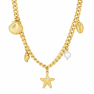 Ocean Floor Charm Necklace