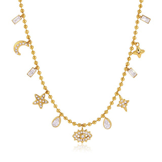 Mystics Multi Charm Necklace