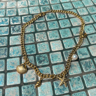 Ocean Floor Charm Necklace